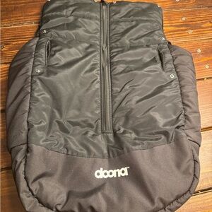 Doona Black Stroller Footmuff